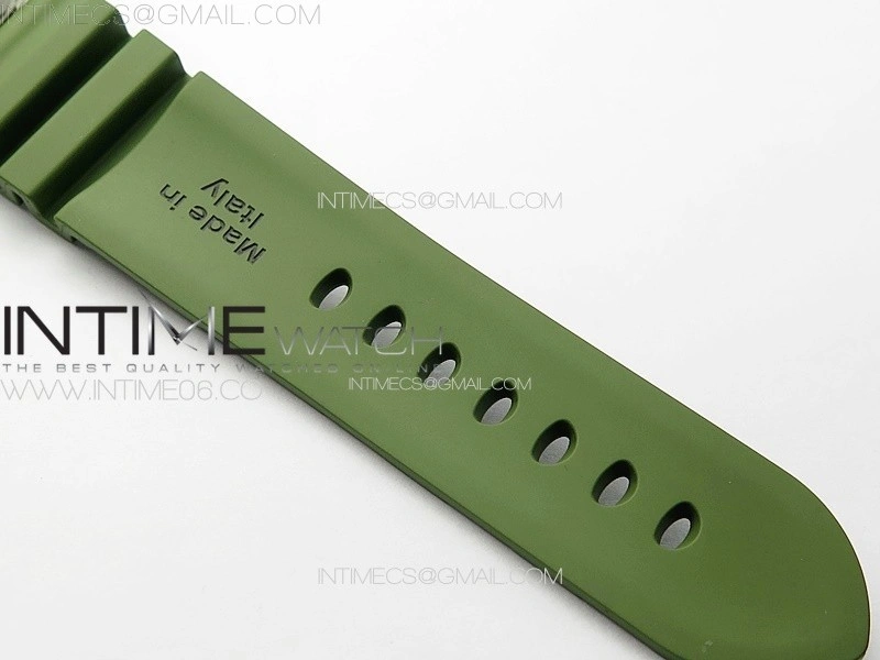 PAM1226 Y VSF 1:1 Best Edition White Dial on Green Rubber Strap P.900 Super Clone